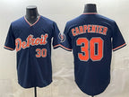 Detroit Tigers #30 Kerry Carpenter Navy JEROMEN 2026 Alternate Vapor Premier Limited Stitched Jersey