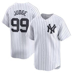 New York Yankees #99 Aaron Judge White JEROMEN Home Limited Player Jerseys