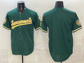 Oakland Athletics Blank 2026 Green JEROMEN Alternate Sacramento Celebrating 125 Years Vapor Limited Stitched Jersey