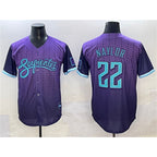 Arizona Diamondbacks #22 Josh Naylor Purple JEROMEN 2025 City Connect Limited Stitched Jersey