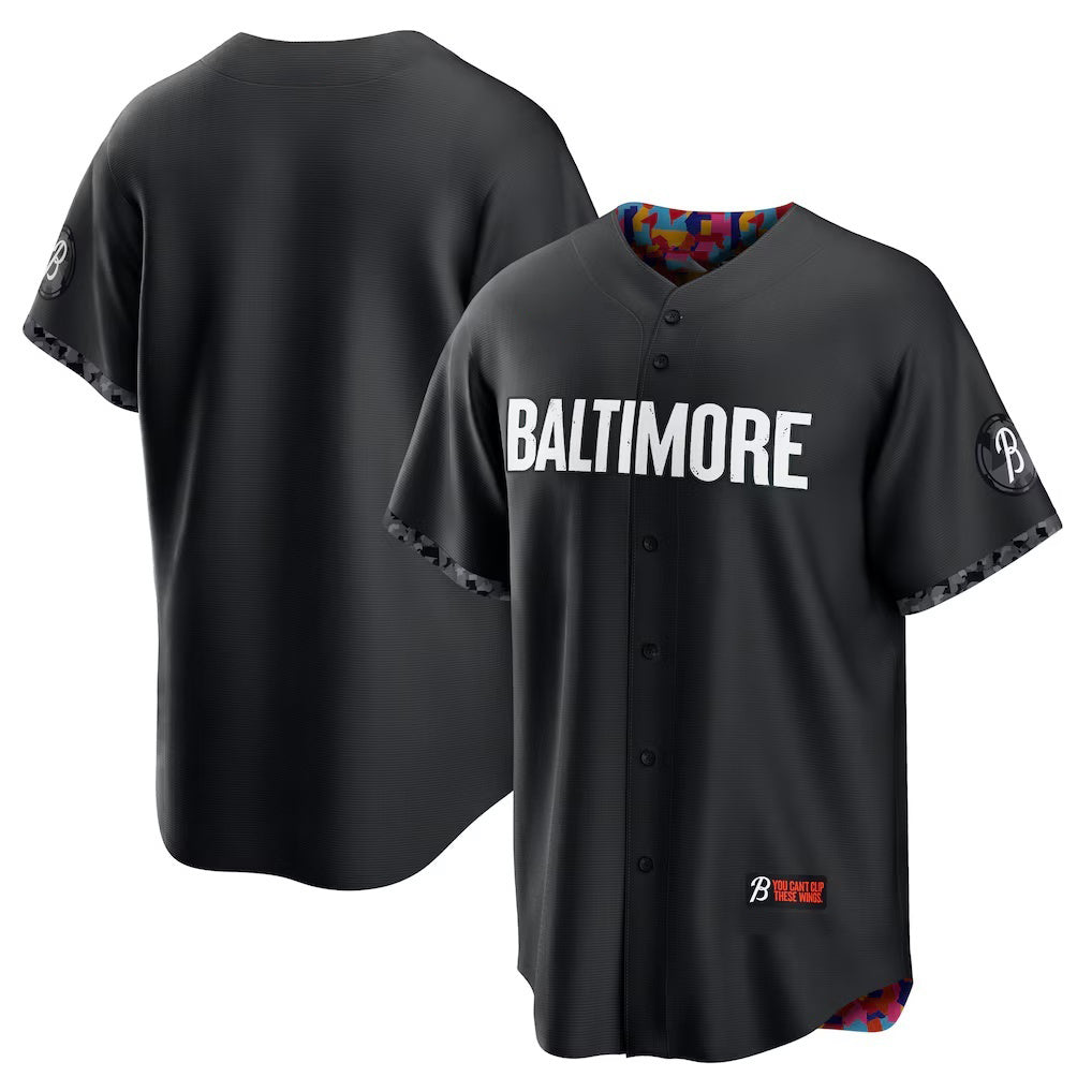 Baltimore Orioles Black JEROMEN City Connect Replica Jersey