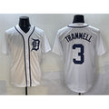 Detroit Tigers #3 Alan Trammell White JEROMEN Cool Base Stitched Jersey