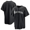 Seattle Mariners Blank Black JEROMEN Lights Out Limited Stitched Jersey