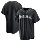 Seattle Mariners Blank Black JEROMEN Lights Out Limited Stitched Jersey
