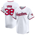 Cleveland Guardians #38 Steven Kwan White JEROMEN Home Limited Stitched Jersey