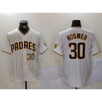 San Diego Padres #30 Eric Hosmer White JEROMEN Stitched Cool Base Jerseys
