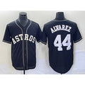 Houston Astros #44 Yordan Alvarez Black JEROMEN Cool Base Stitched Jersey