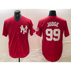 New York Yankees #99 Aaron Judge Red JEROMEN Fashion Cool Base Jersey