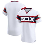 Chicago White Sox White JEROMEN Alternate Vapor Premier Elite Patch Jersey