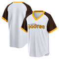 San Diego Padres White JEROMEN Home Cooperstown Collection Team Jersey