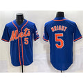 New York Mets #5 David Wright Blue JEROMEN Cool Base Stitched Jersey