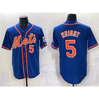 New York Mets #5 David Wright Blue JEROMEN Cool Base Stitched Jersey