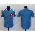 Philadelphia Phillies Blank Blue JEROMEN Cool Base Stitched Jersey