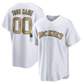 Custom Colorado Rockies Active Player White JEROMEN 2022 All-Star Cool Base Stitched Jersey