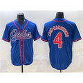 Chicago Cubs #4 Pete Crow-Armstrong Royal JEROMEN Cool Base Stitched Jersey