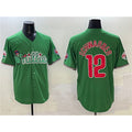 Philadelphia Phillies #12 Kyle Schwarber Green JEROMEN Phanatic Limited Stitched Jersey