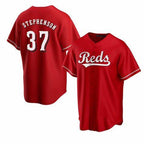 Cincinnati Reds #37 Tyler Stephenson Red JEROMEN Cool Base Jersey