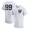 New York Yankees #99 Aaron Judge White JEROMEN Home Elite Player Jersey