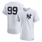 New York Yankees #99 Aaron Judge White JEROMEN Home Elite Player Jersey