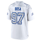 B.Bills #97 Joey Bosa 2025 Rivalries Collection Game Jersey - White JEROMEN