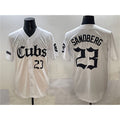 Chicago Cubs #23 Ryne Sandberg White JEROMEN 'Gothic North Side Edition' Vapor Premier Limited Stitched Jersey