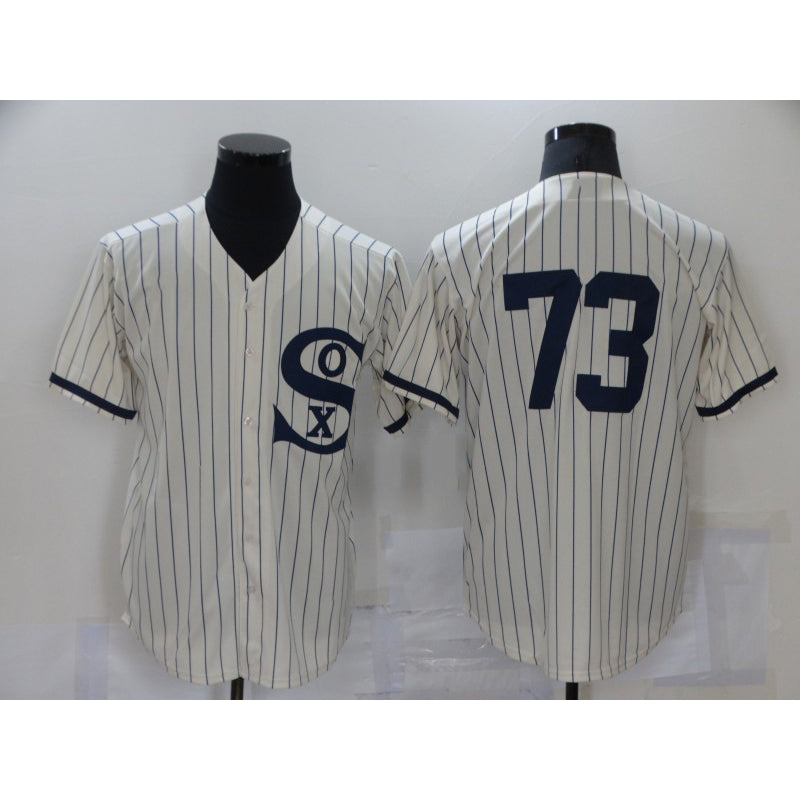 Chicago White Sox #73 Yermin Mercedes 2021 Cream JEROMEN Field of Dreams Cool Base Stitched Jersey