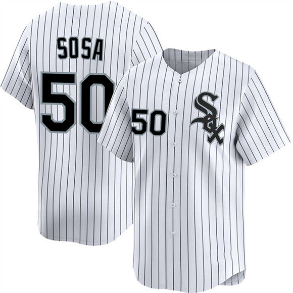 Chicago White Sox #50 Lenyn Sosa White JEROMEN 2025 Home Limited Stitched Jersey