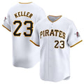 Pittsburgh Pirates #23 Mitch Keller White JEROMEN Home Limited Stitched Jersey