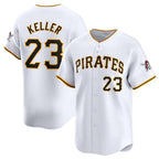 Pittsburgh Pirates #23 Mitch Keller White JEROMEN Home Limited Stitched Jersey