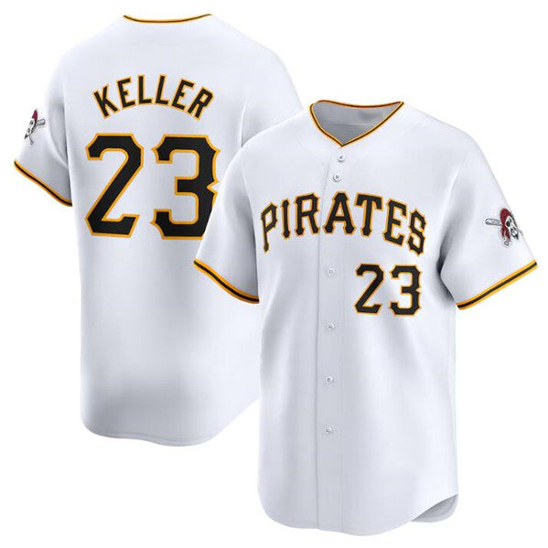 Pittsburgh Pirates #23 Mitch Keller White JEROMEN Home Limited Stitched Jersey