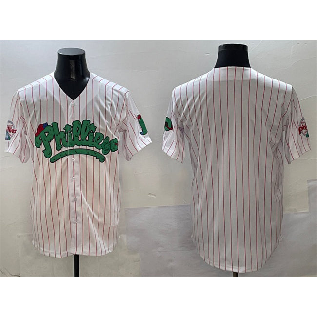 Philadelphia Phillies Blank White JEROMEN Phanatic Limited Stitched Jersey