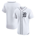 Detroit Tigers White JEROMEN Home Elite Jersey