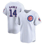 Chicago Cubs #14 Ernie Banks White JEROMEN Cool Base Stitched Jersey