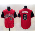 Chicago White Sox #8 Bo Jackson Red Black JEROMEN 2025 City Connect Limited Stitched Jersey