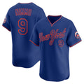 New York Mets #9 Brandon Nimmo Royal JEROMEN Alternate Limited Player Jersey
