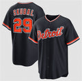 Detroit Tigers #29 Tarik Skubal Navy JEROMEN Alternate Stitched Jersey