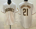 San Diego Padres #21 Nick Castellanos White JEROMEN Cool Base Jersey