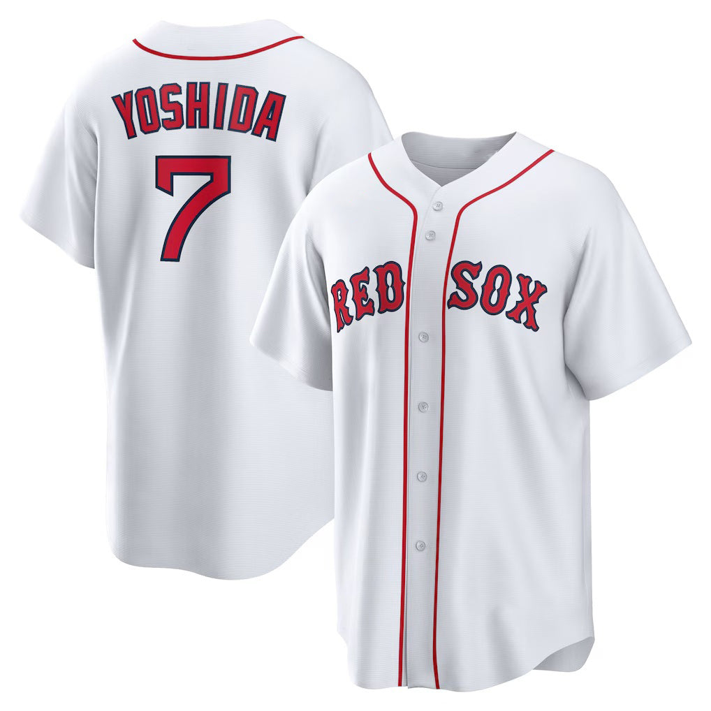 Boston Red Sox #7 Masataka Yoshida White JEROMEN Replica Player Jersey