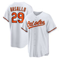 Baltimore Orioles #29 Samuel Basallo White JEROMEN Replica Player Jersey