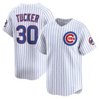 Chicago Cubs #30 Kyle Tucker White JEROMEN Home Limited Player Jersey
