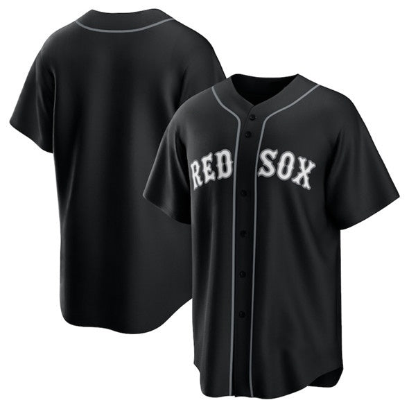 Boston Red Sox Blank Black JEROMEN Lights Out Limited Stitched Jersey