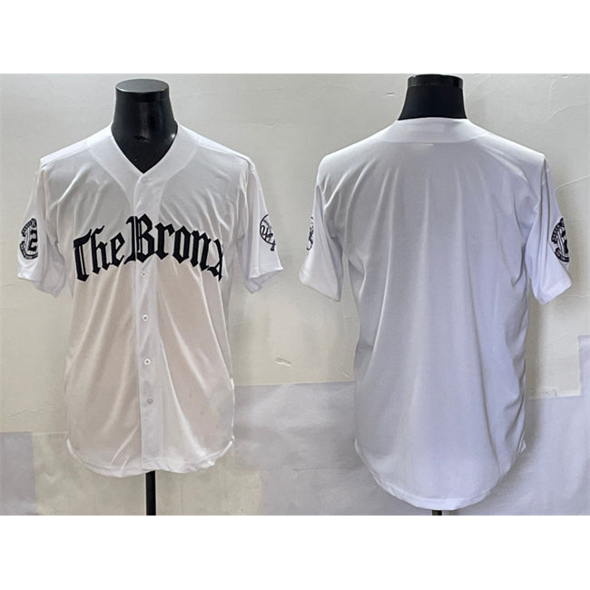 New York Yankees Blank White JEROMEN 'Gothic Legacy Edition' Vapor Premier Limited Stitched Jersey