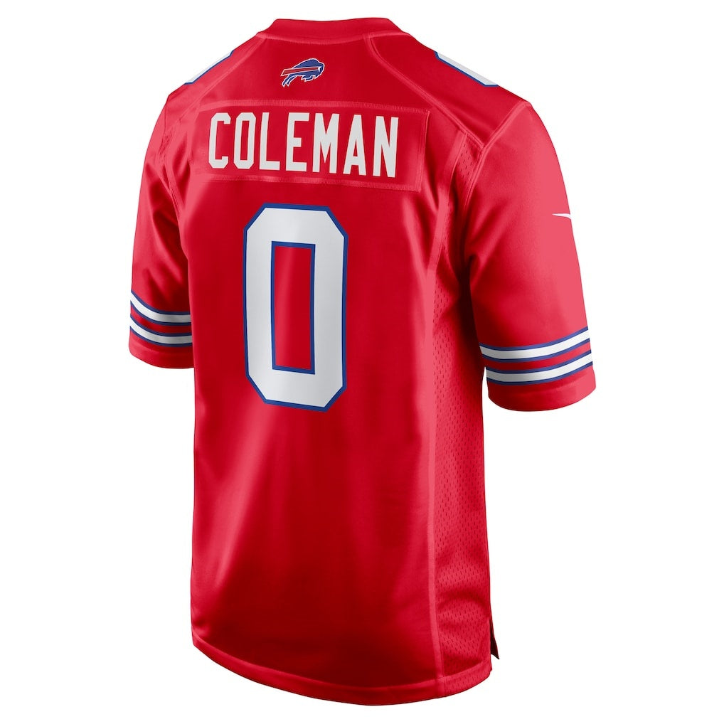 B.Bills #0 Keon Coleman Red Alternate Game Jersey cheap Men Women youth Football Jerseys