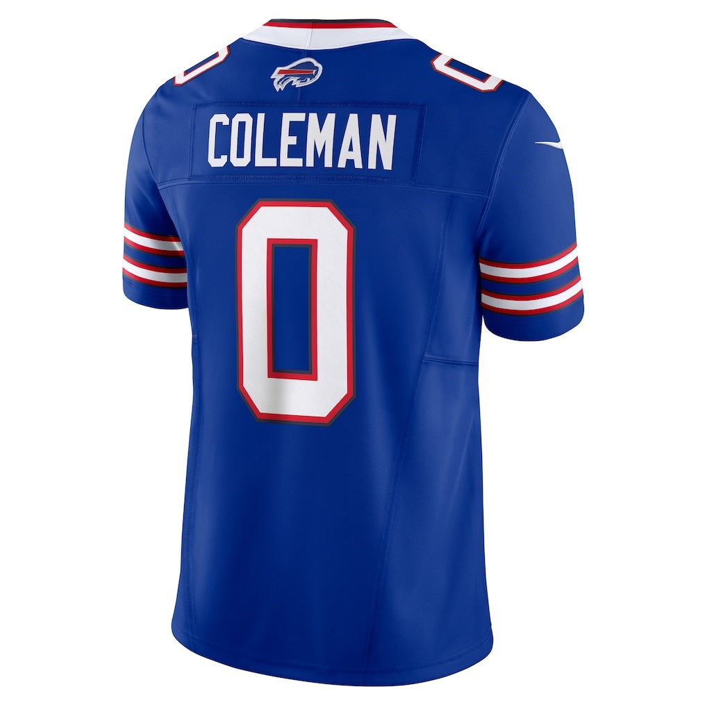 B.Bills #0 Keon Coleman Royal Team Vapor F.U.S.E. Limited Jersey cheap Men Women youth Football Jerseys