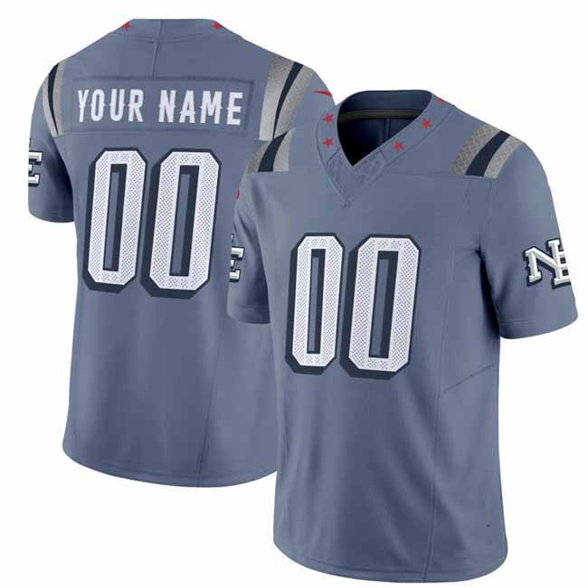 Custom NE.Patriots Active Player 2025 F.U.S.E. ¡°Rivalries¡± Vapor Limited Football Stitched Jersey