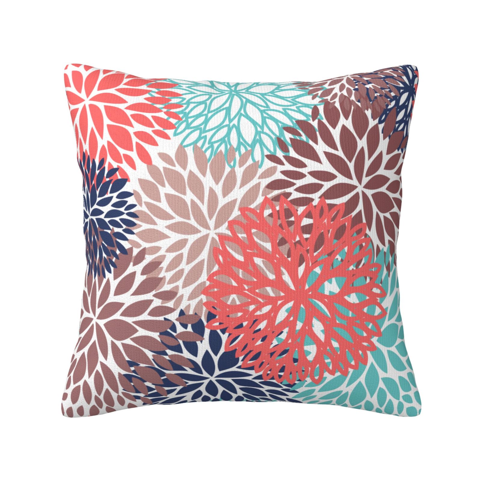 Keyword3 Floral Dahlia Pillow 18x18in - Main Image