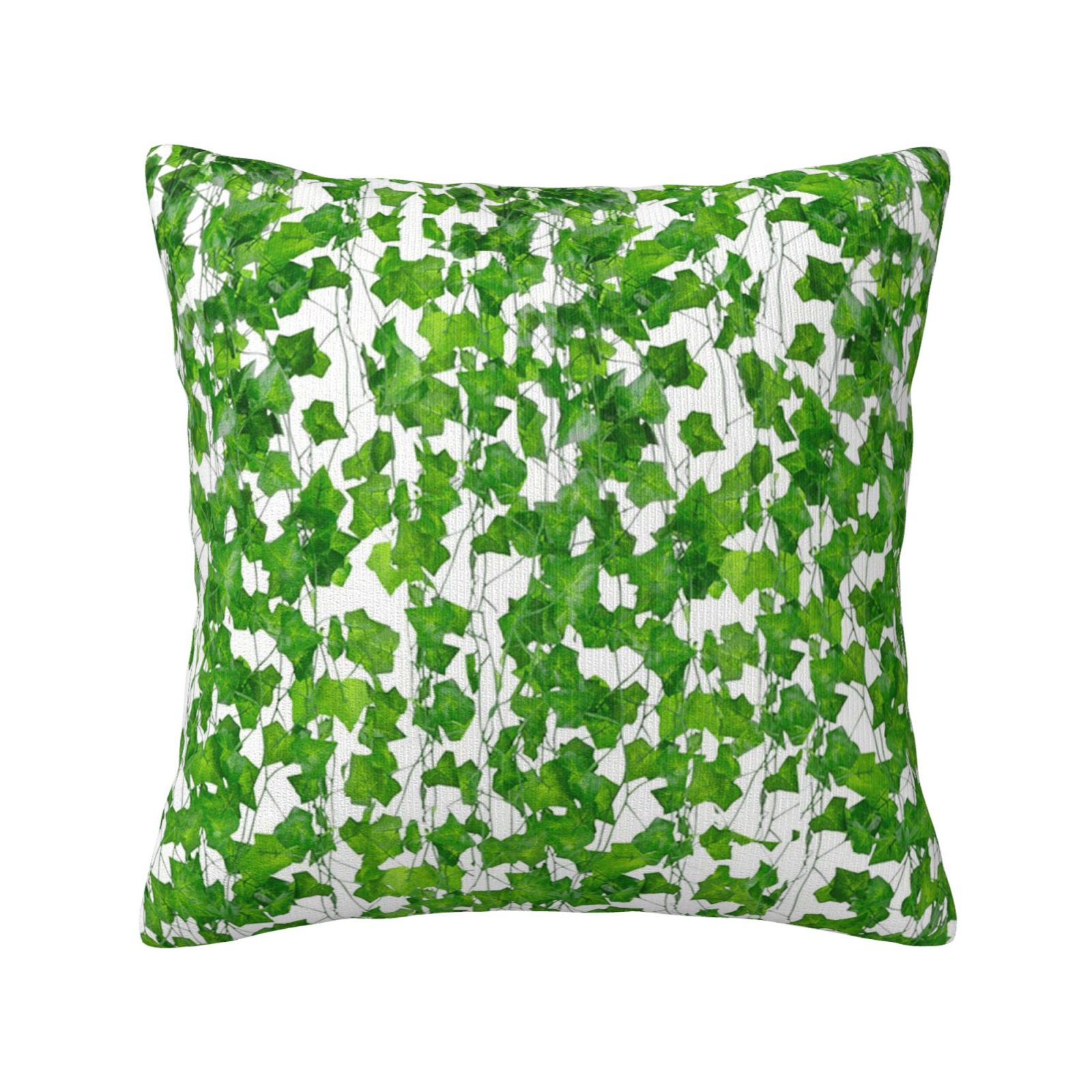 Keyword3 Leaf Plants Vine Hanging Garland Fake Foliage Pillow 18x18in - Main Image
