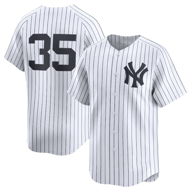 New York Yankees #35 Cody Bellinger White JEROMEN 2024 Home Limited Stitched Jersey