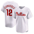 Philadelphia Phillies #12 Kyle Schwarber White JEROMEN Home Limited Player Jersey