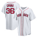 Boston Red Sox #36 Triston Casas White JEROMEN Home Replica Jersey